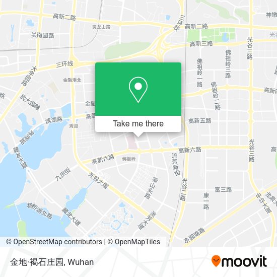 金地·褐石庄园 map