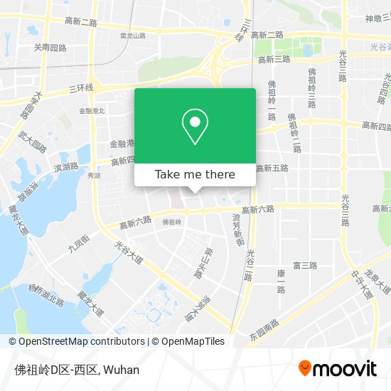 佛祖岭D区-西区 map