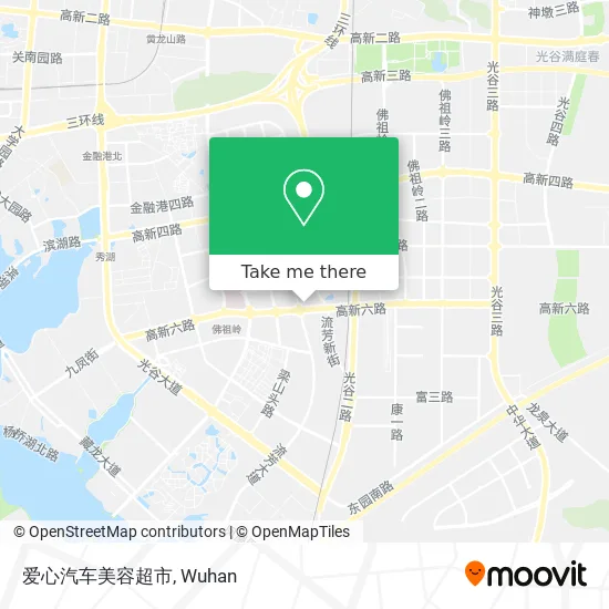 爱心汽车美容超市 map