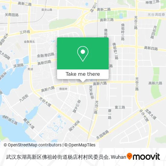 武汉东湖高新区佛祖岭街道杨店村村民委员会 map