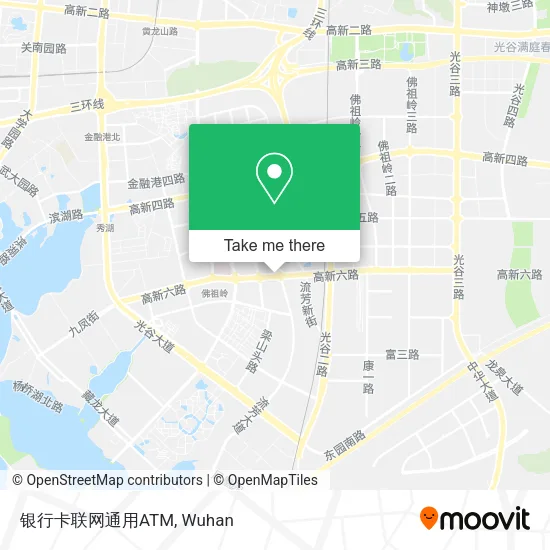 银行卡联网通用ATM map