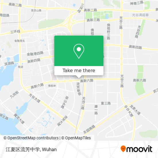 江夏区流芳中学 map