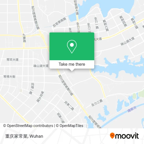 重庆家常菜 map