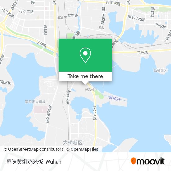 扇味黄焖鸡米饭 map