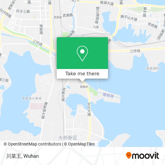 川菜王 map