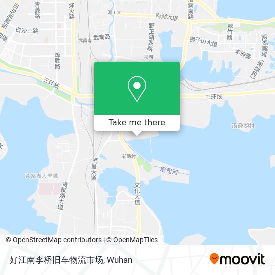 好江南李桥旧车物流市场 map