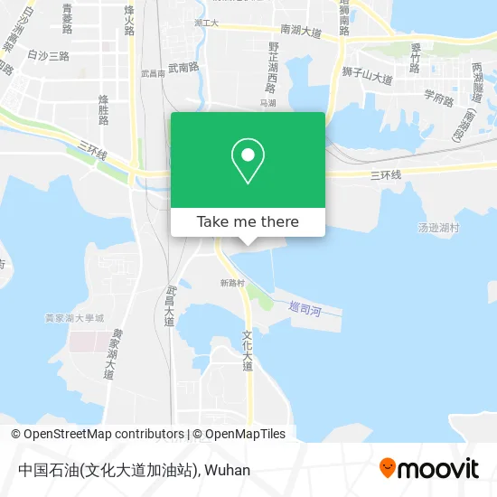 中国石油(文化大道加油站) map