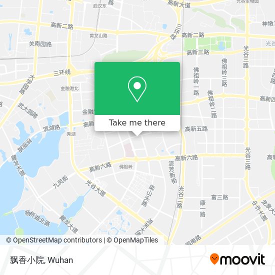 飘香小院 map