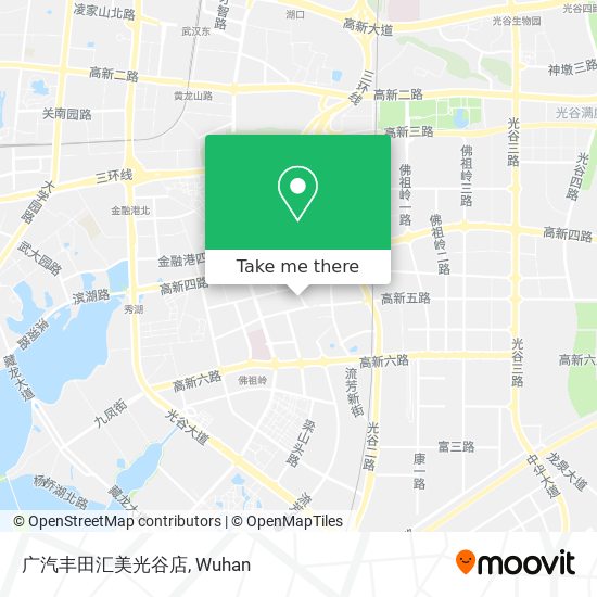 广汽丰田汇美光谷店 map