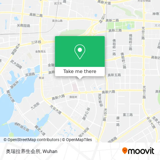 奥瑞拉养生会所 map
