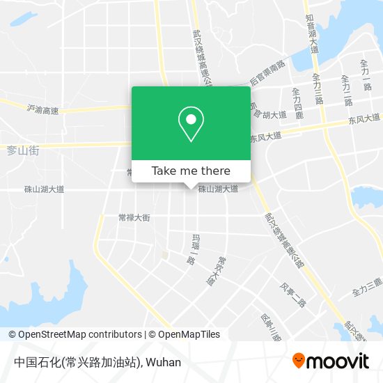 中国石化(常兴路加油站) map