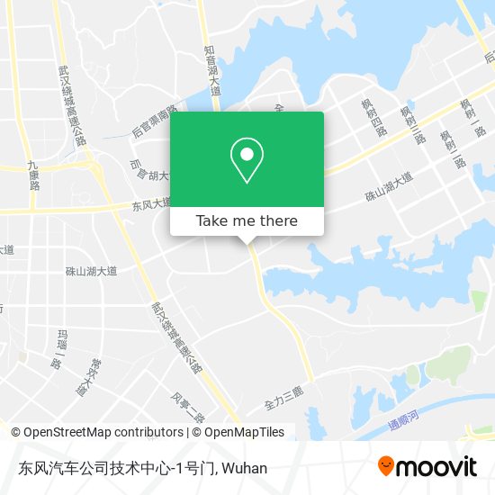 东风汽车公司技术中心-1号门 map
