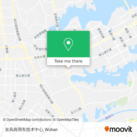 东风商用车技术中心 map