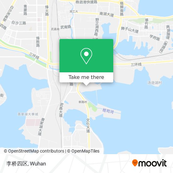 李桥四区 map