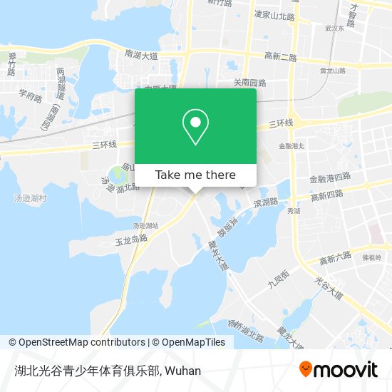 湖北光谷青少年体育俱乐部 map