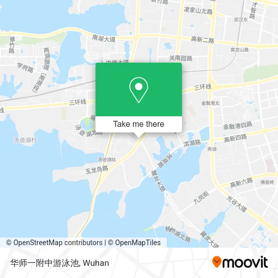 华师一附中游泳池 map