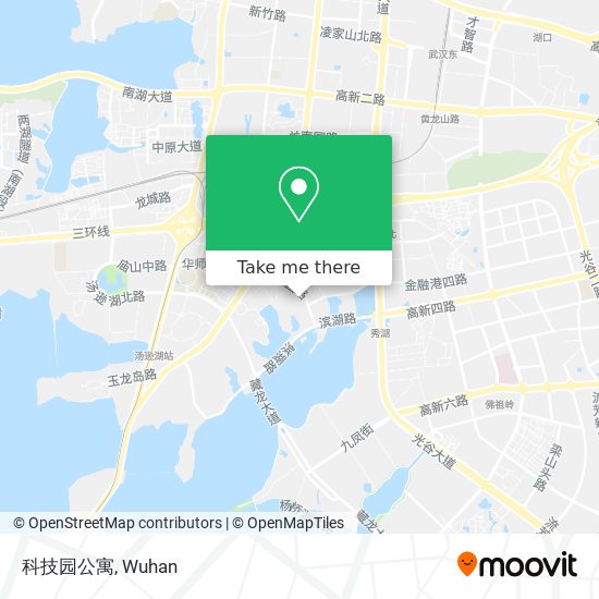 科技园公寓 map