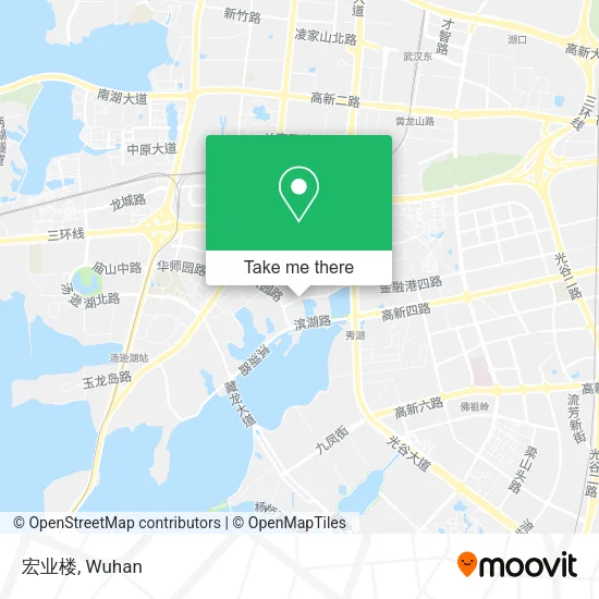 宏业楼 map
