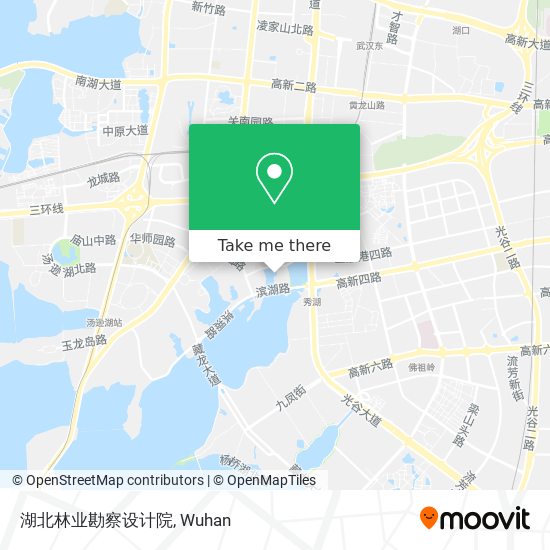 湖北林业勘察设计院 map