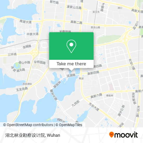 湖北林业勘察设计院 map