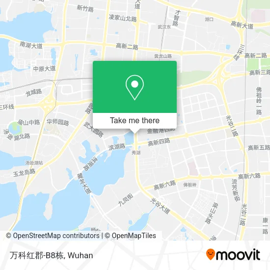 万科红郡-B8栋 map