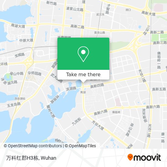 万科红郡H3栋 map
