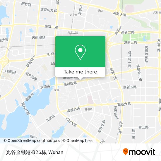 光谷金融港-B26栋 map