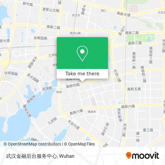 武汉金融后台服务中心 map