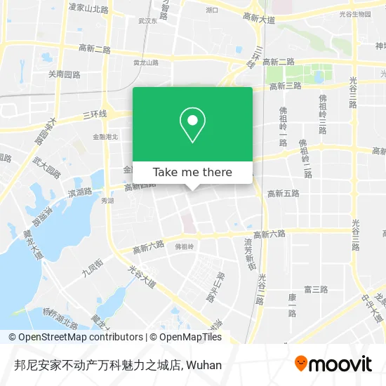 邦尼安家不动产万科魅力之城店 map