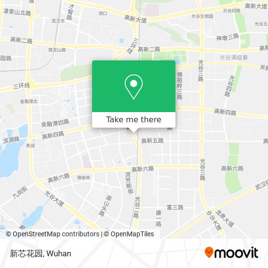 新芯花园 map
