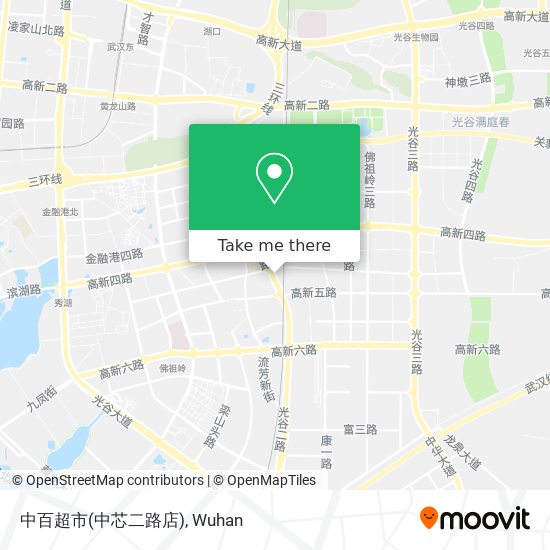 中百超市(中芯二路店) map