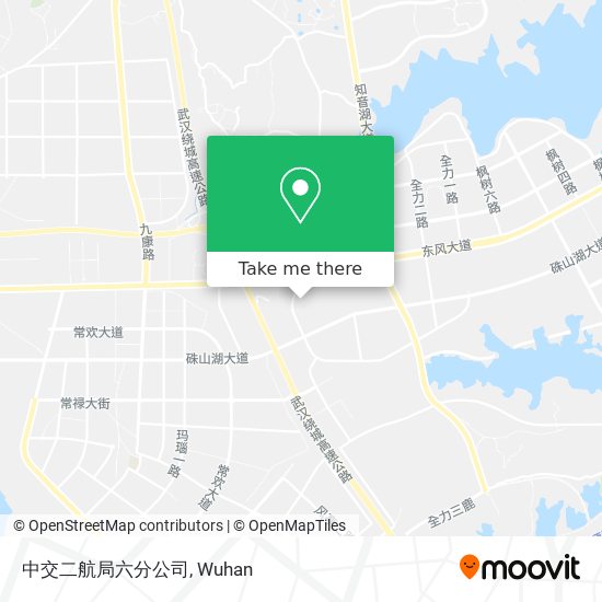 中交二航局六分公司 map