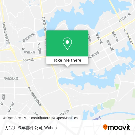 万宝井汽车部件公司 map