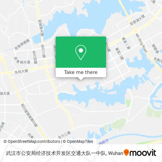 武汉市公安局经济技术开发区交通大队一中队 map