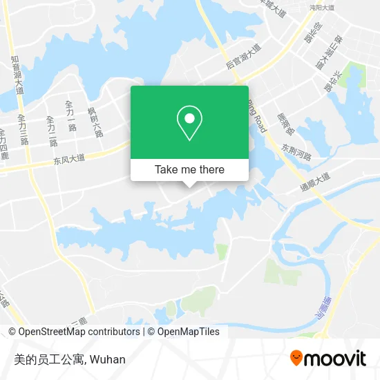 美的员工公寓 map