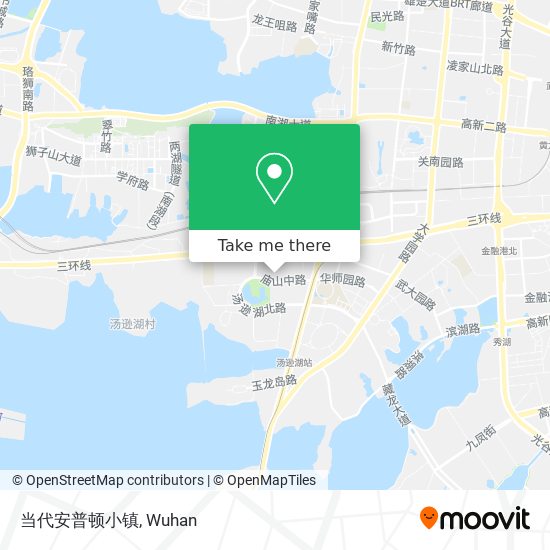 当代安普顿小镇 map