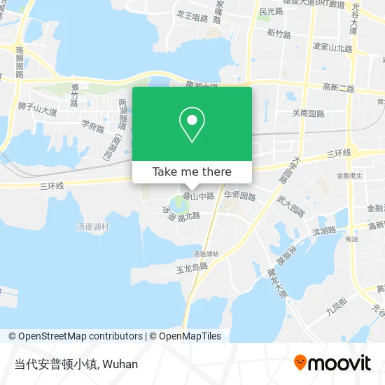 当代安普顿小镇 map