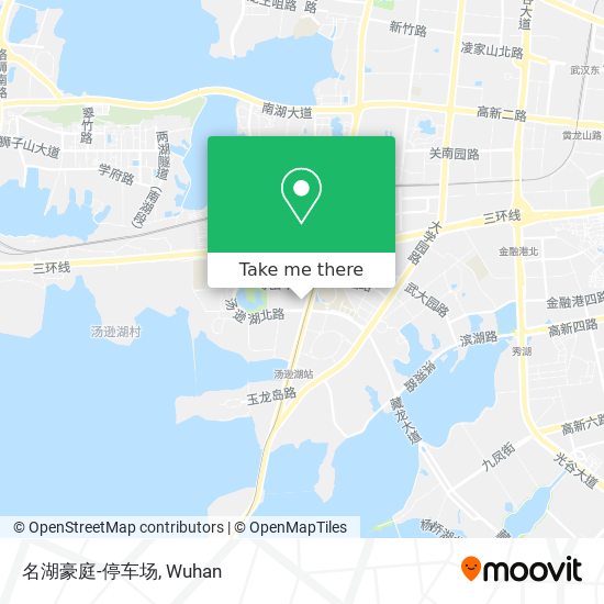 名湖豪庭-停车场 map