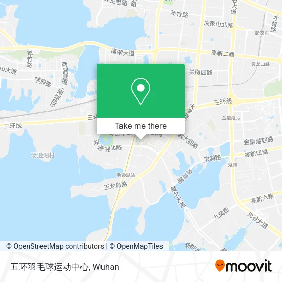 五环羽毛球运动中心 map