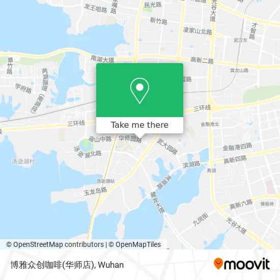 博雅众创咖啡(华师店) map