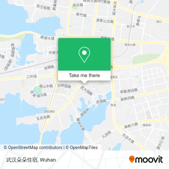 武汉朵朵住宿 map