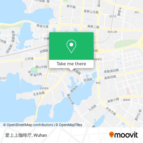 爱上上咖啡厅 map