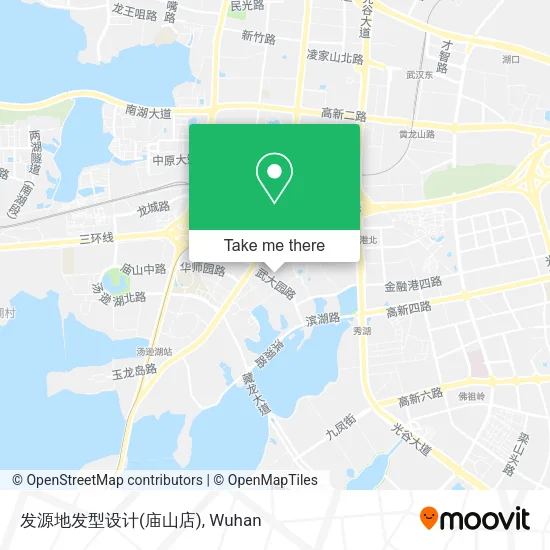 发源地发型设计(庙山店) map