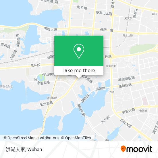 洪湖人家 map