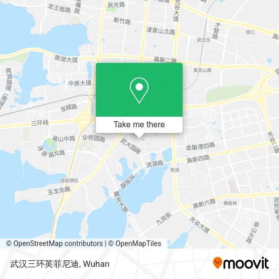 武汉三环英菲尼迪 map