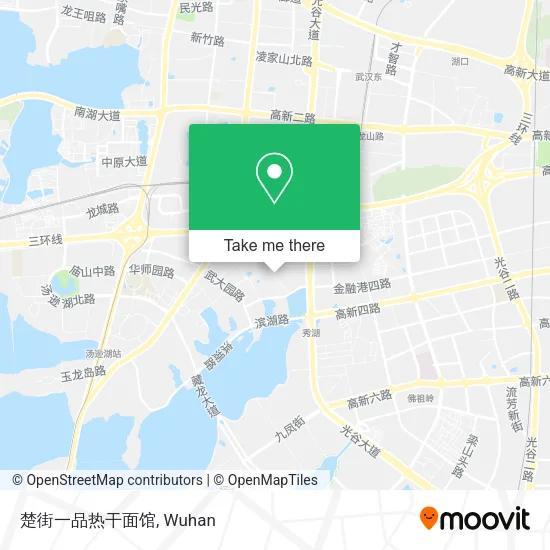 楚街一品热干面馆 map
