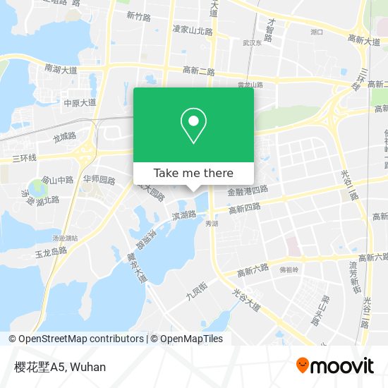 樱花墅A5 map