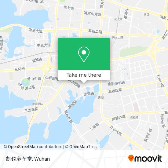 凯锐养车堂 map