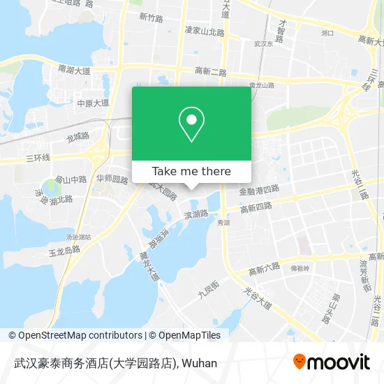武汉豪泰商务酒店(大学园路店) map
