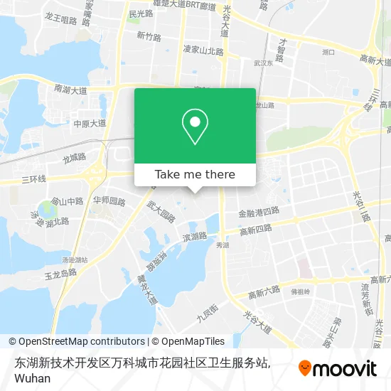 东湖新技术开发区万科城市花园社区卫生服务站 map